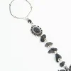 1909-antique-silver-black-stone-butterfly-hand-chain-2.webp Antique Silver Black Stone & Butterfly Hand Chain