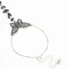 1909-antique-silver-black-stone-butterfly-hand-chain-3.webp Antique Silver Black Stone & Butterfly Hand Chain