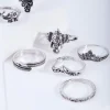 1922-antique-silver-boho-elephant-style-rings-8-pack-6.webp Antique Silver Boho Elephant Style Rings 8-Pack