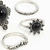 1923-s-m-s-m-variation-3.webp Antique Silver Boho Elephant Style Rings 8-Pack