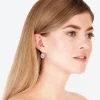1944-antique-silver-floral-disc-drop-earrings-3.webp Antique Silver Floral Disc Drop Earrings