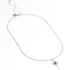 Antique Silver Gothic Cross Necklace