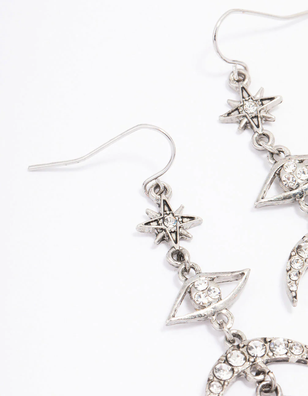 1951-antique-silver-hasma-moon-drop-earrings-2.webp Antique Silver Hasma & Moon Drop Earrings