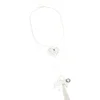 Antique Silver Heart & Arrow Boho Charm Layered Necklace