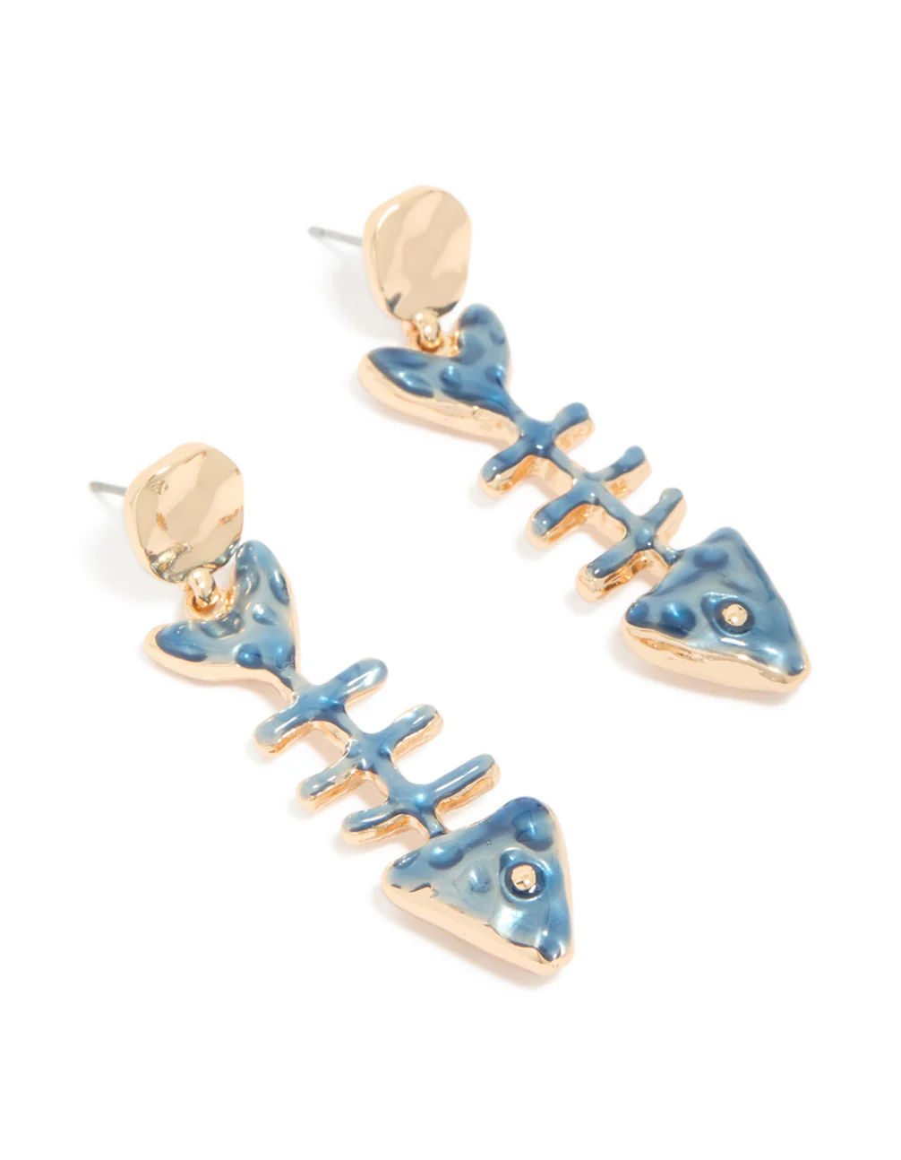196-gold-blue-fish-skeleton-drop-earrings-2.webp Gold Blue Fish Skeleton Drop Earrings
