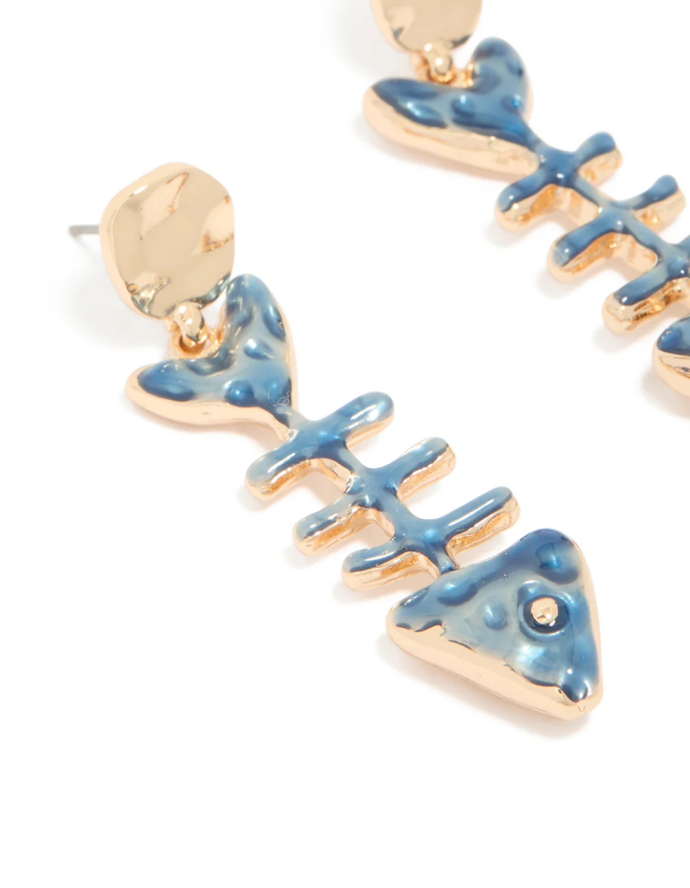 196-gold-blue-fish-skeleton-drop-earrings-4.webp Gold Blue Fish Skeleton Drop Earrings
