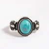 Antique Silver Semi-Precious Stone Ring