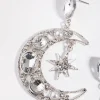1982-antique-silver-statement-star-moon-earrings-2.webp Antique Silver Statement Star & Moon Earrings