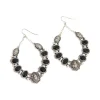 1990-antique-silver-textured-black-stone-oval-drop-earrings-1.webp Antique Silver Textured Black Stone Oval Drop Earrings