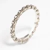 Antique Silver Tiny Flower Ring