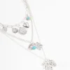 2002-antique-silver-turquoise-heart-charm-layered-necklace-1.webp Antique Silver Turquoise & Heart Charm Layered Necklace