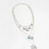 2002-antique-silver-turquoise-heart-charm-layered-necklace-2.webp Antique Silver Turquoise & Heart Charm Layered Necklace
