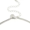 2005-antique-silver-turquoise-molten-layered-drop-necklace-3.webp Antique Silver Turquoise Molten Layered Drop Necklace
