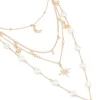 201-gold-celestial-pearl-layered-y-necklace-1.webp Gold Celestial Pearl Layered Y-Necklace