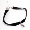 2012-antique-silver-wide-velvet-pendant-choker-2.webp Antique Silver Wide Velvet Pendant Choker