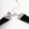 2012-antique-silver-wide-velvet-pendant-choker-3.webp Antique Silver Wide Velvet Pendant Choker