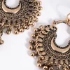 2016-antique-yellow-gold-toned-beaded-drop-jhumka-earrings-4.webp Antique Yellow Gold Toned Beaded Drop Jhumka Earrings