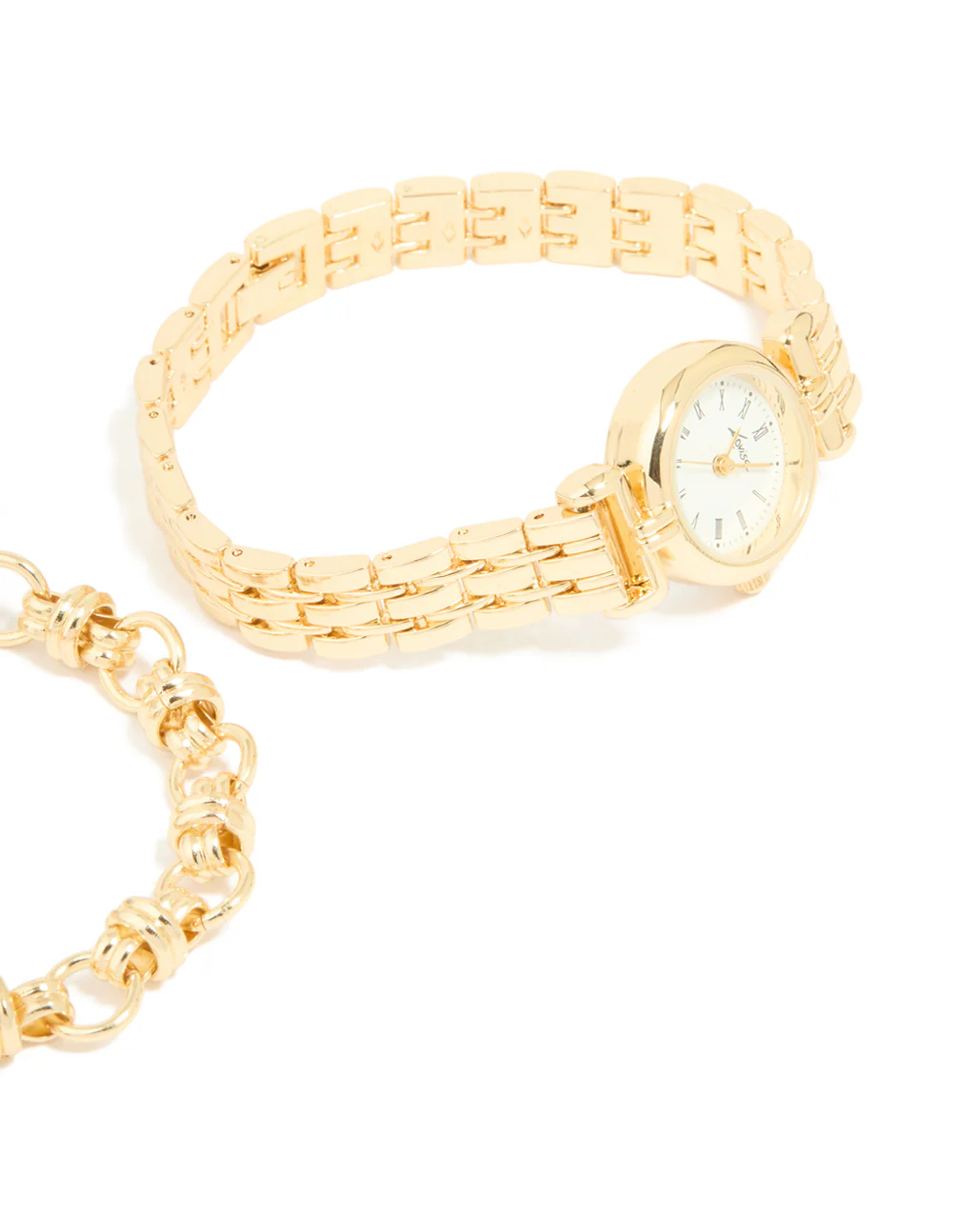 202-gold-chain-bracelet-watch-set-4.webp Gold Chain Bracelet & Watch Set