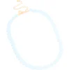 Baby Blue Acrylic Beaded Necklace