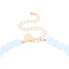 Baby Blue Acrylic Beaded Necklace