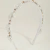 Beaded Flower Detail Alice Band