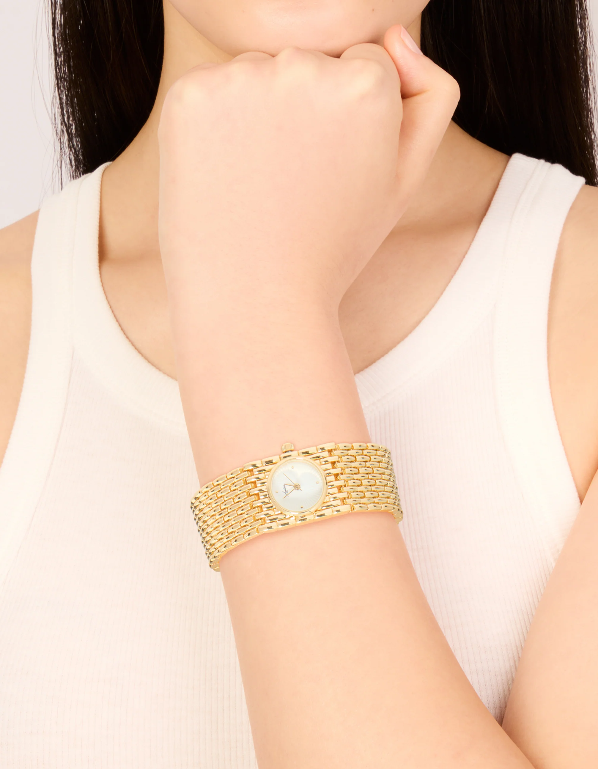204-gold-chunky-chain-bracelet-watch-1.webp Gold Chunky Chain Bracelet Watch