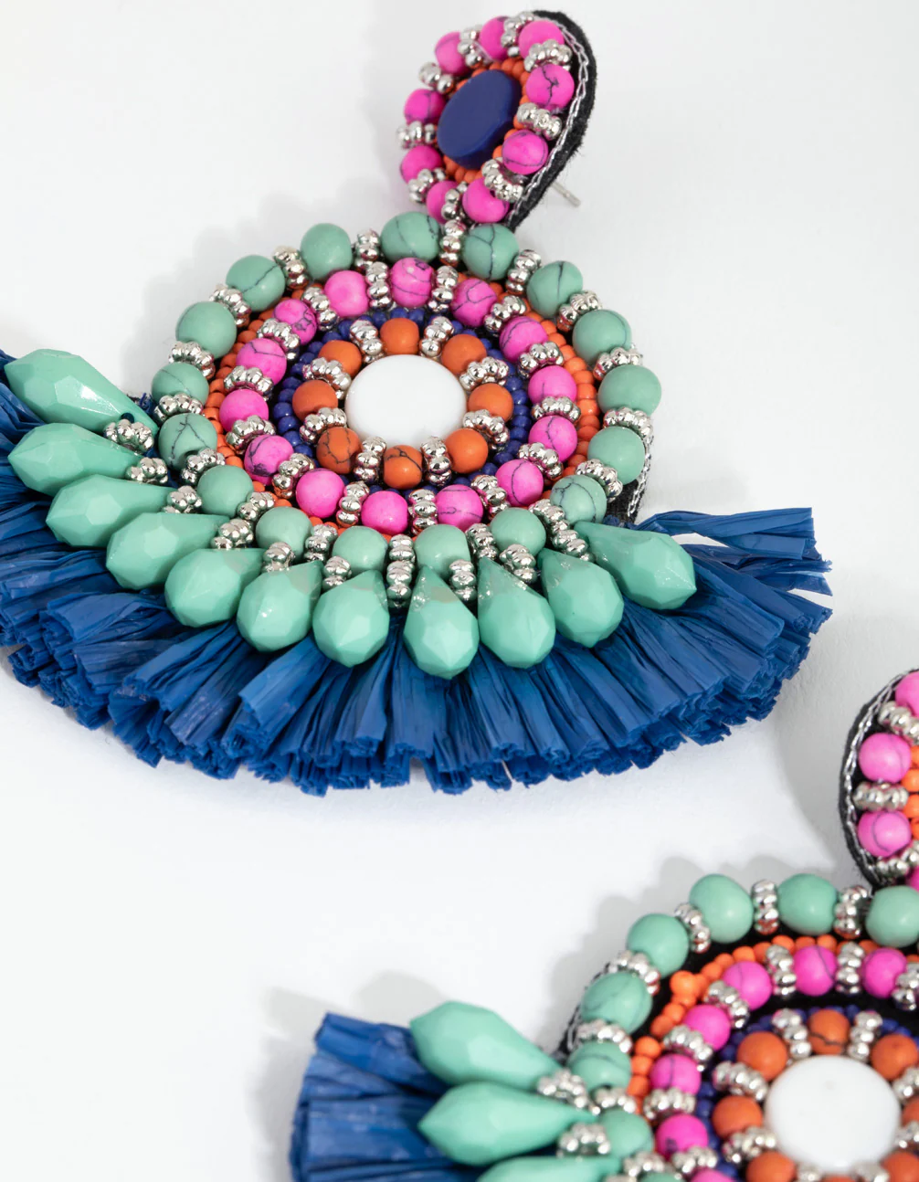 2046-beaded-paper-tassel-circle-drop-earrings-2.webp Beaded Paper Tassel Circle Drop Earrings