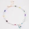 Beaded Pearl Hawaiian Shell Pendant Necklace