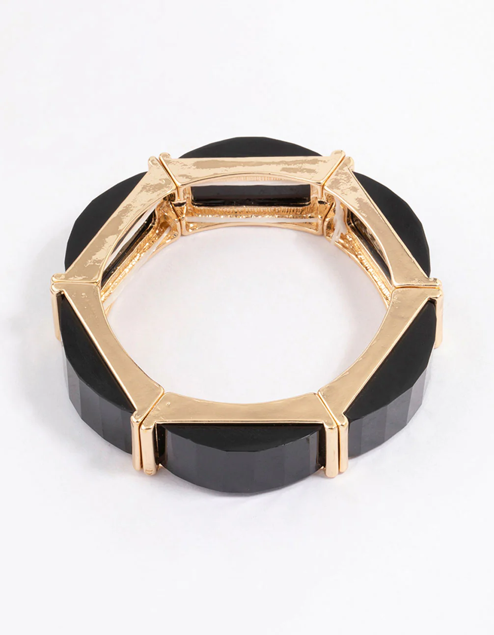 2067-black-gold-rectangular-stretch-bracelet-1.webp Black & Gold Rectangular Stretch Bracelet