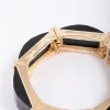 2067-black-gold-rectangular-stretch-bracelet-3.webp Black & Gold Rectangular Stretch Bracelet
