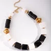 2069-black-gold-statement-square-bead-necklace-2.webp Black & Gold Statement Square Bead Necklace