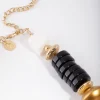2069-black-gold-statement-square-bead-necklace-3.webp Black & Gold Statement Square Bead Necklace