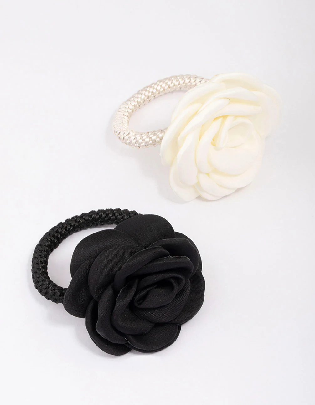 2078-black-ivory-rosette-hair-tie-pack-1.webp Black & Ivory Rosette Hair Tie Pack