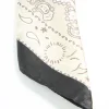 2086-black-white-fabric-paisley-print-scarf-3.webp Black & White Fabric Paisley Print Scarf