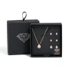 209-gold-clear-cubic-zirconia-pear-bezel-necklace-earrings-set-3.webp Gold Clear Cubic Zirconia Pear Bezel Necklace & Earrings Set
