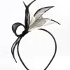2092-black-white-petal-sinamay-fascinator-3.webp Black & White Petal Sinamay Fascinator