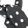 2093-black-white-polka-dot-fabric-scarf-2.webp Black & White Polka Dot Fabric Scarf
