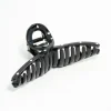 2094-black-white-polka-dot-loop-claw-clip-1.webp Black & White Polka Dot Loop Claw Clip