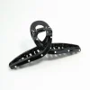 2094-black-white-polka-dot-loop-claw-clip-2.webp Black & White Polka Dot Loop Claw Clip