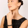 2101-black-acrylic-beaded-stretch-bracelet-3.webp Black Acrylic Beaded Stretch Bracelet
