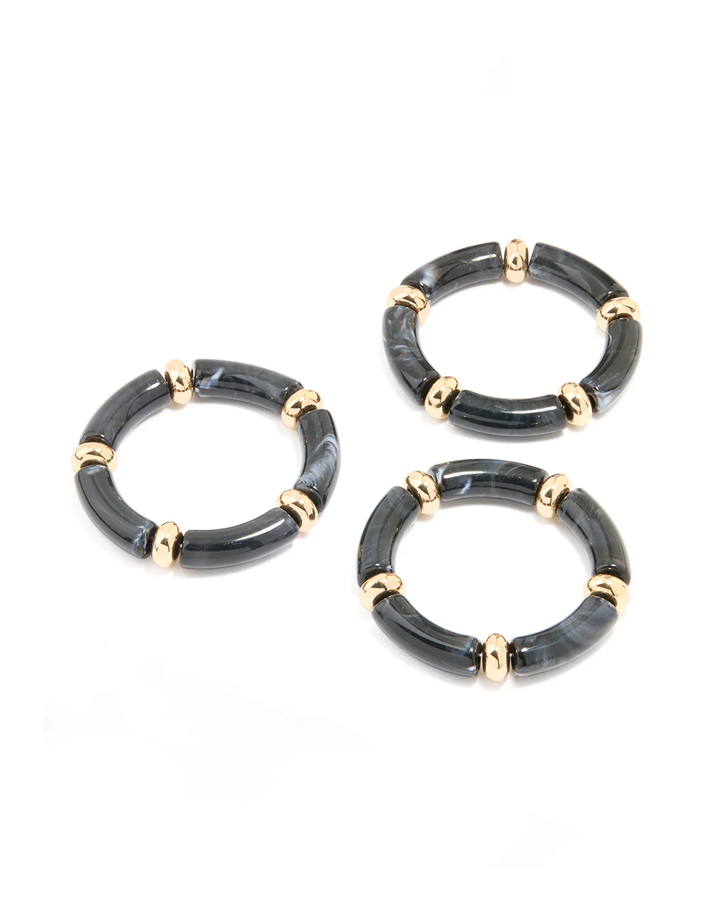 2103-black-acrylic-stretch-bracelets-3-pack-1.webp Black Acrylic Stretch Bracelets 3-Pack