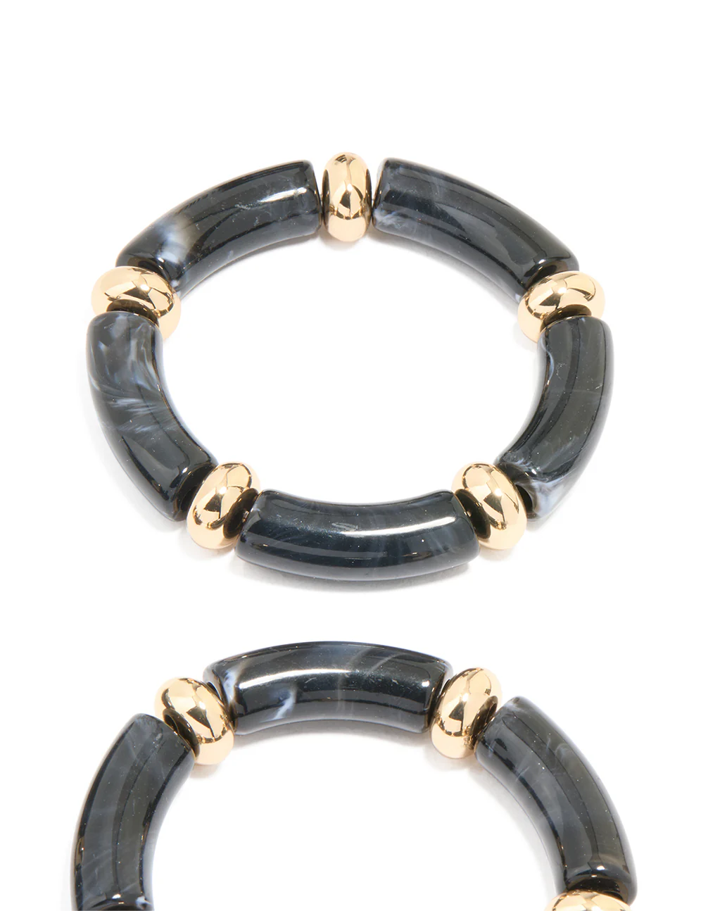 2103-black-acrylic-stretch-bracelets-3-pack-3.webp Black Acrylic Stretch Bracelets 3-Pack