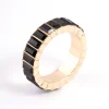 Black Baguette Band Ring
