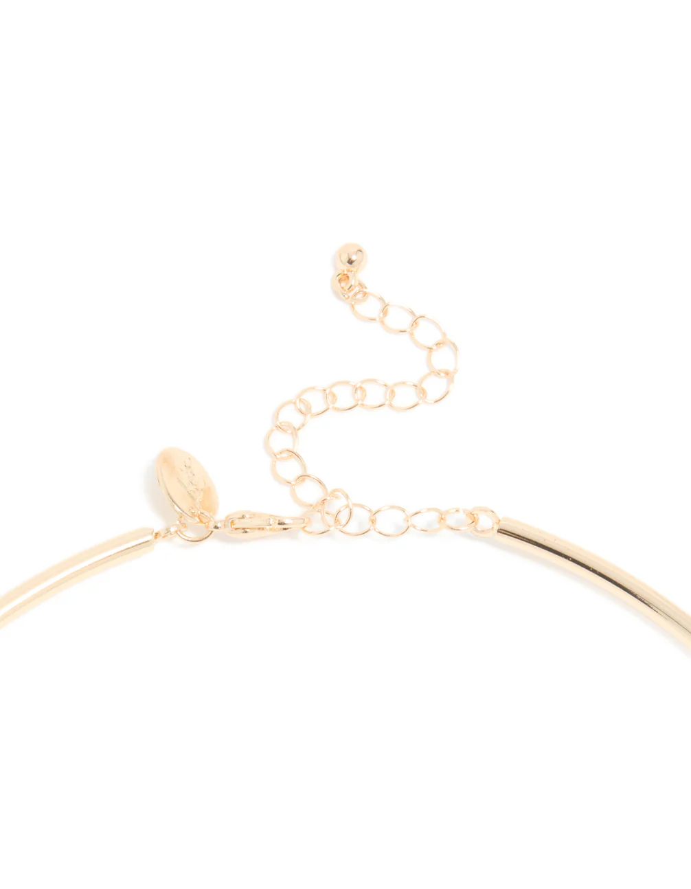 211-gold-cubic-zirconia-centre-collar-tube-necklace-5.webp Gold Cubic Zirconia Centre Collar Tube Necklace
