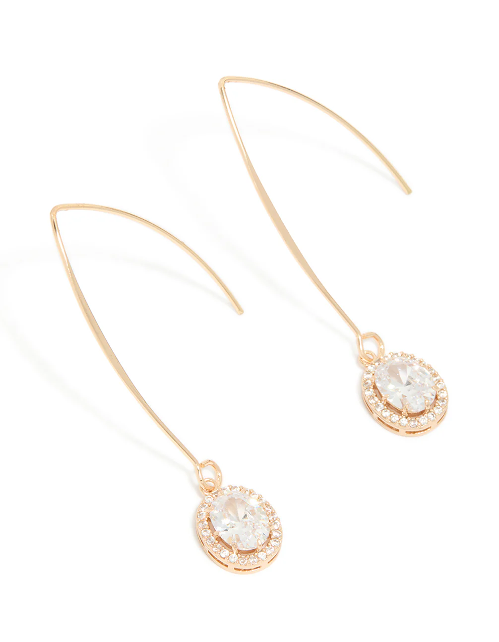 212-gold-cubic-zirconia-dainty-circle-drop-earrings-2.webp Gold Cubic Zirconia Dainty Circle Drop Earrings