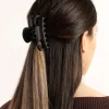Black Bow Hair Claw Clip