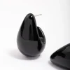 2130-black-bubble-drop-stud-earrings-2.webp Black Bubble Drop Stud Earrings