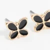 2131-black-butterfly-enamel-stud-earrings-2.webp Black Butterfly Enamel Stud Earrings