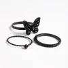 Black Butterfly Ring Pack