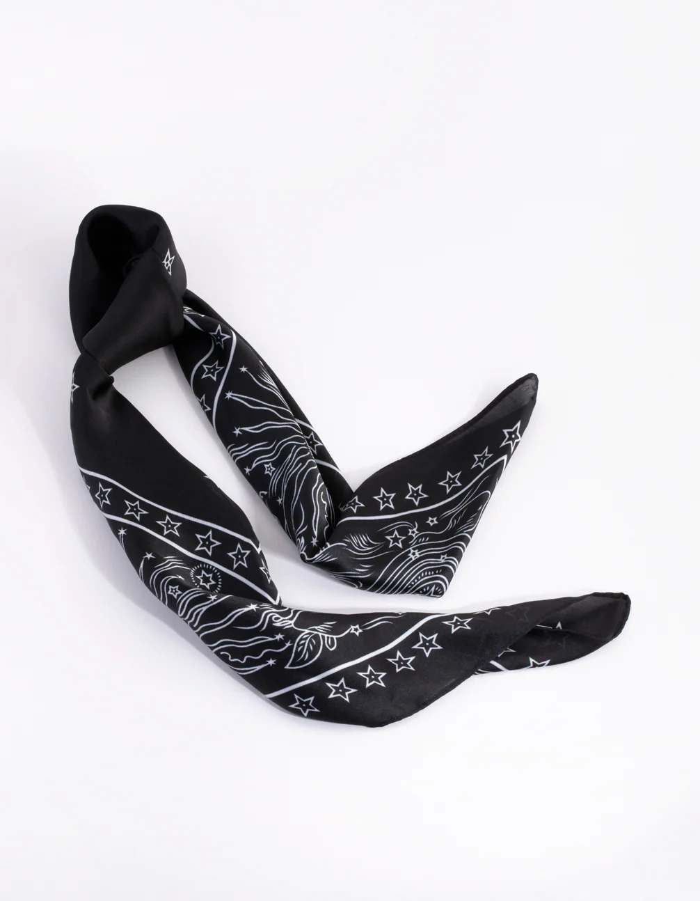 2136-black-celestial-bandana-hair-scarf-1.webp Black Celestial Bandana Hair Scarf